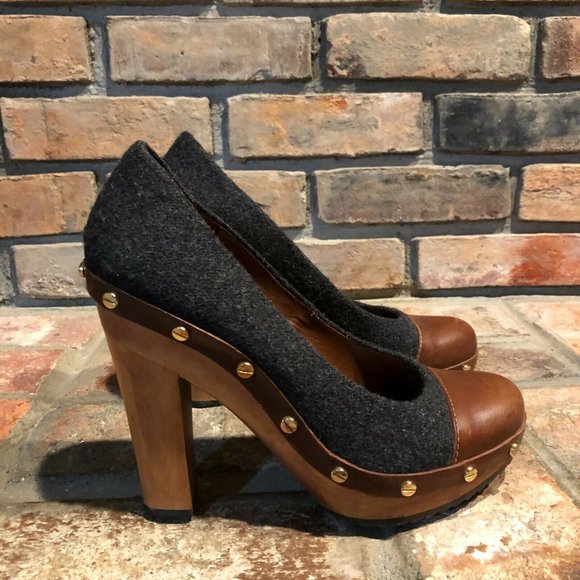 Tory Burch Shoes - Tory Burch Womens Slip On Pump Heels Size 8.5 M